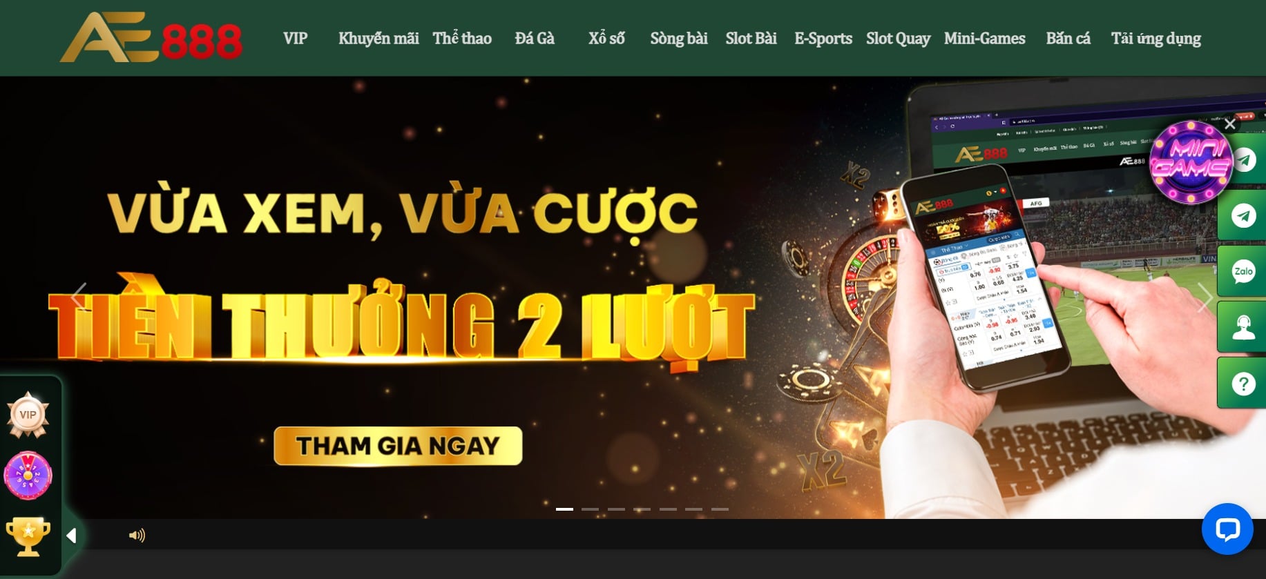Gợi Ý Các Chương Trình Khuyến Mãi Ae888 Dành Cho Tân Thủ
